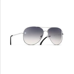 AUTHENTIC Chanel Aviator Polarized Sunglasses